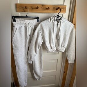 Lounge Underwear Zip Up hoodie and sweatpants